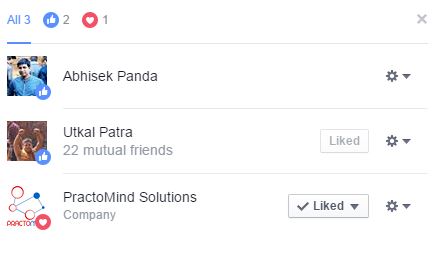 Tabbed View of Emotion Icons