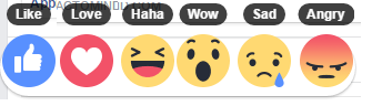 Facebook Emotion Icons